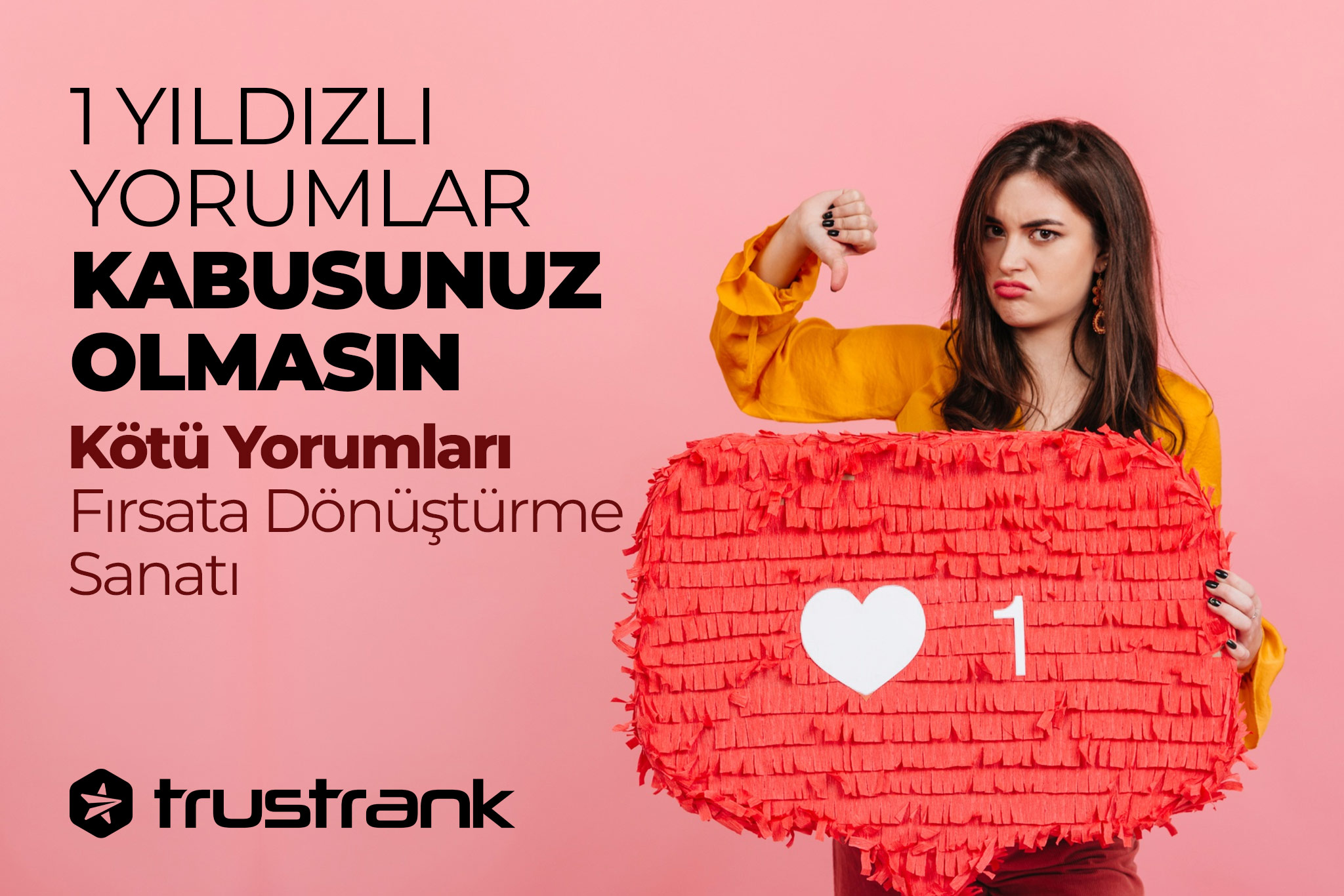 1 Yıldızlı Yorumlar Kabusunuz Olmasın: Negatif Yorumları Fırsata Dönüştürme Sanatı